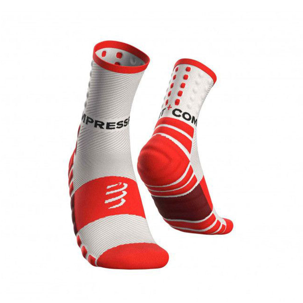 Compressport - Calcetín Shock Absorb White