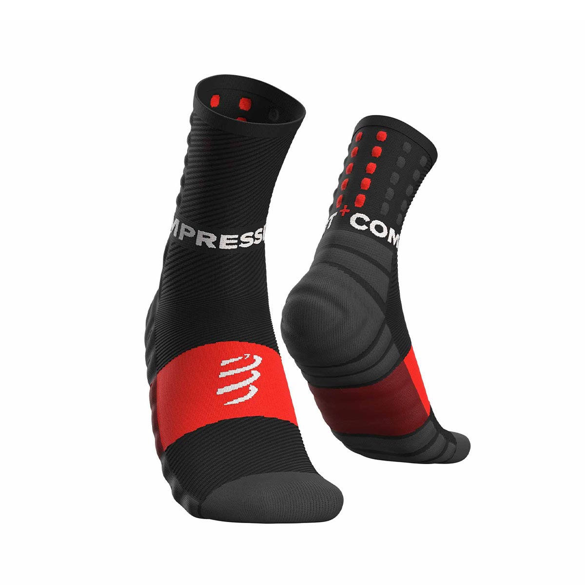 Compressport - Calcetín Shock Absorb Black
