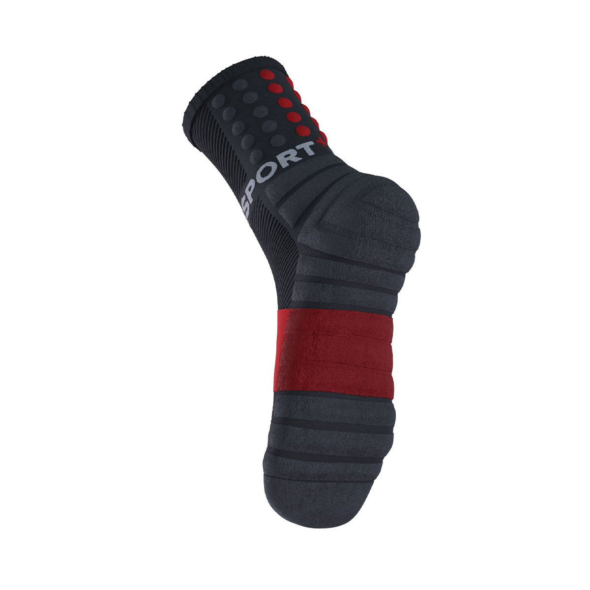 Compressport - Calcetín Shock Absorb Black