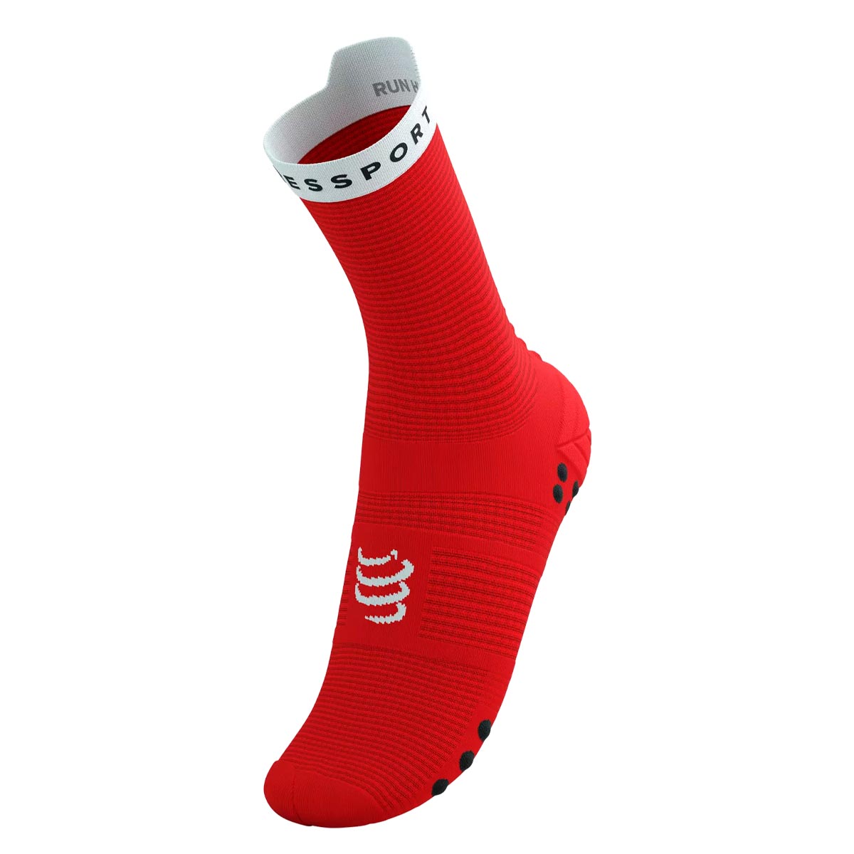 Compressport - Calcetín Pro Racing v4.0 Run High Rojo