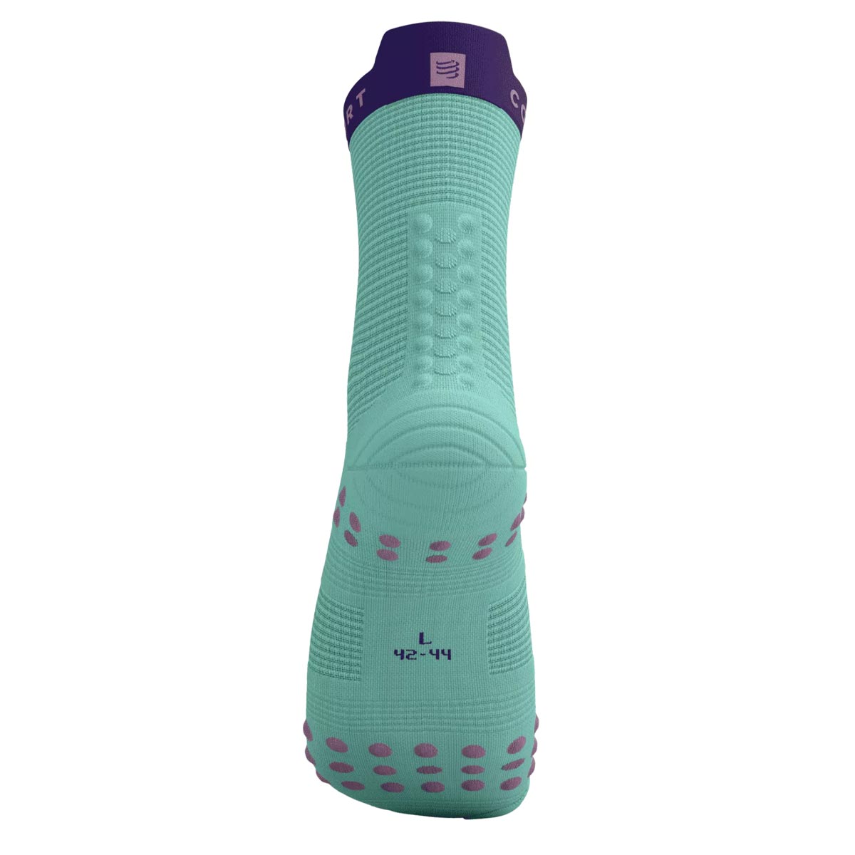 Compressport - Calcetín Pro Racing v4.0 Run High Celeste