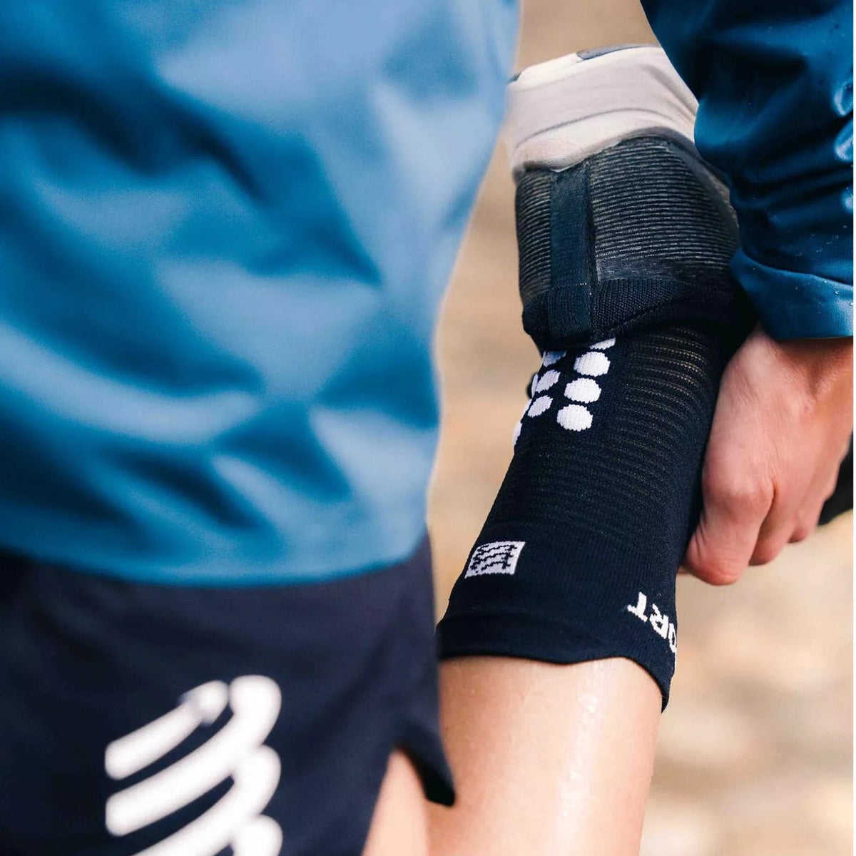 Compressport - Calcetín Pro Racing V4.0 Run High