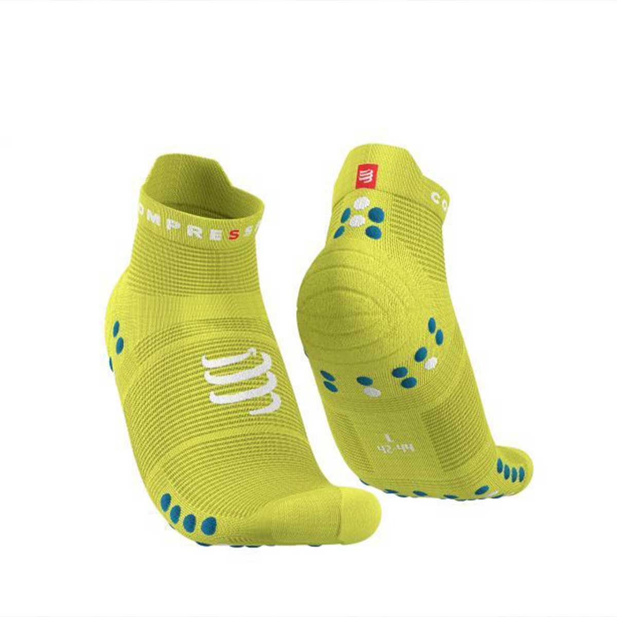 Compressport - Calcetín v4.0 Run Low Primerose