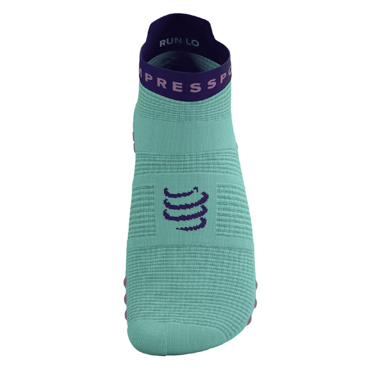Compressport - Calcetín Pro Racing v4.0 Run Low Celeste