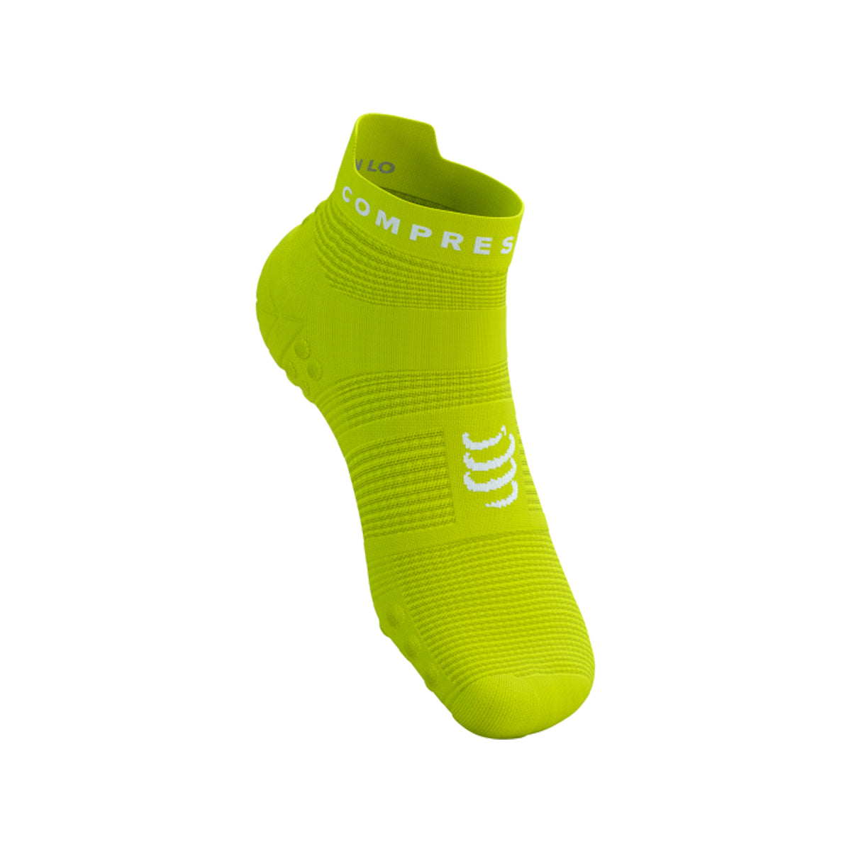 Compressport - Calcetín Pro Racing v4.0 Run Low Yellow