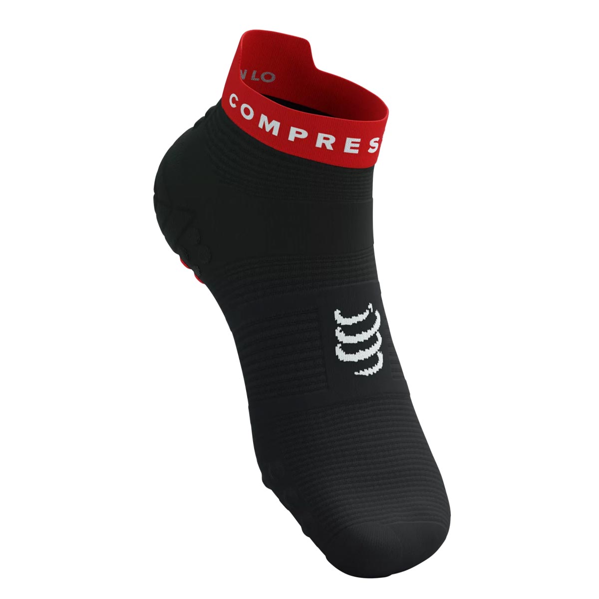 Compressport - Calcetín Pro Racing v4.0 Run Low Black