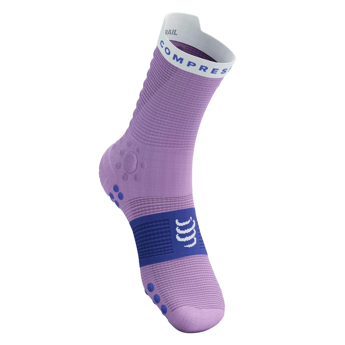 Compressport - Calcetín Pro Racing v4.0 Trail Lila