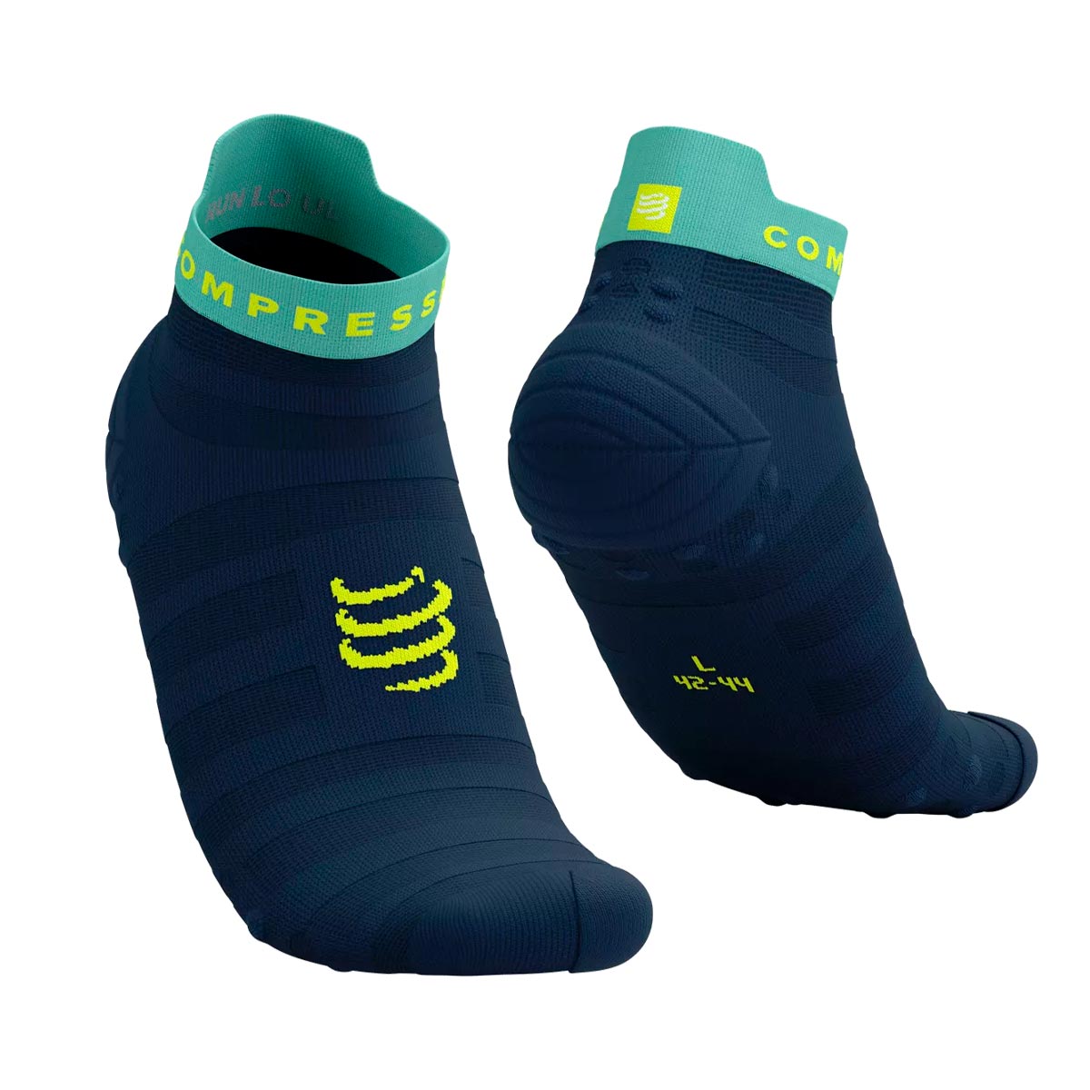Compressport - Calcetín Pro Racing v4.0 Ultralight Run Low Calipso