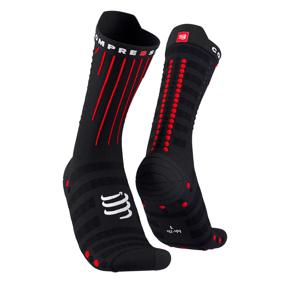 Compressport - Calcetín Aero Socks Bike Negro