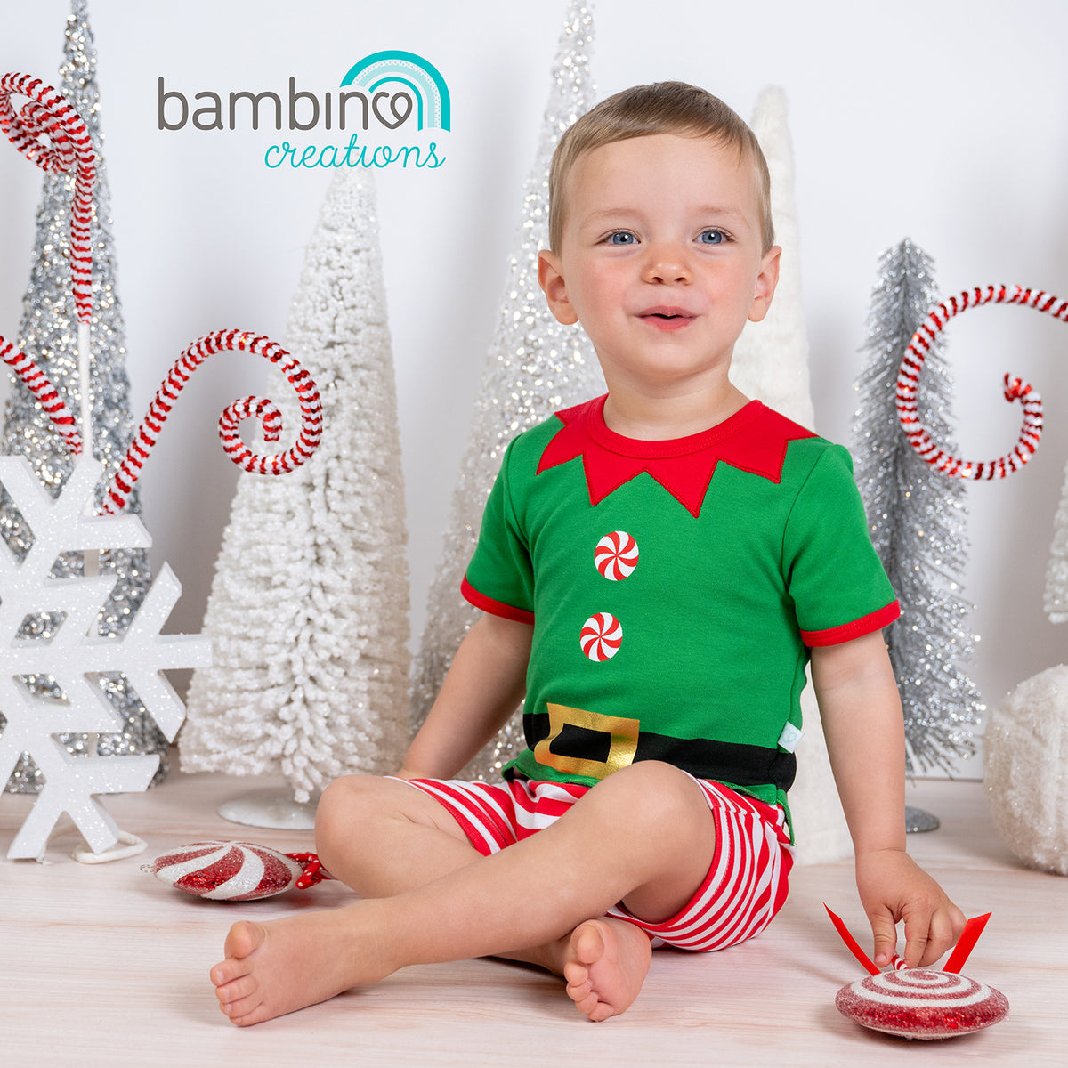 Bambino - Body Enterito Duende ¡Especial Navidad🎄🎅🏻!