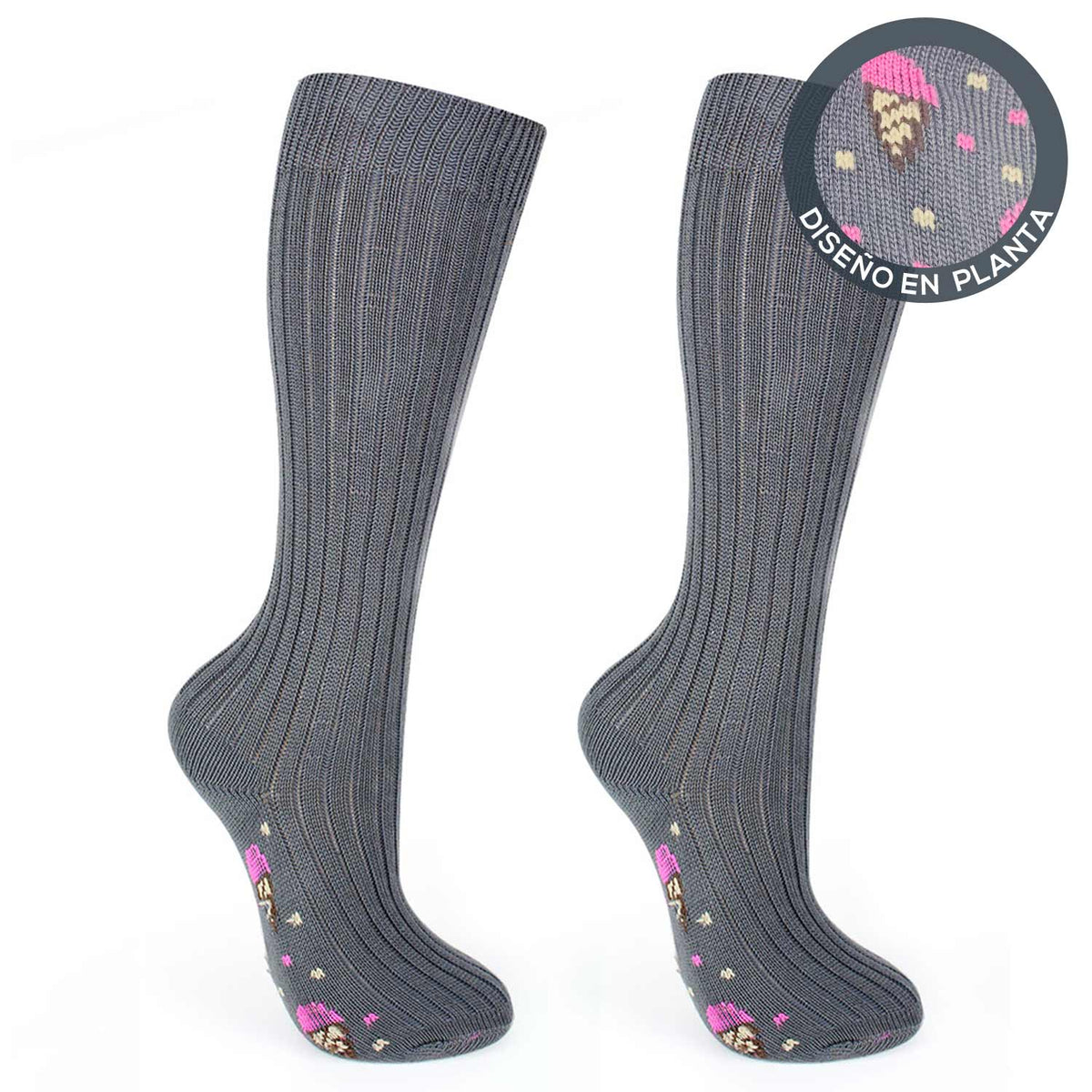 Monarch - 2 Pares Calceta Algodón Diseño