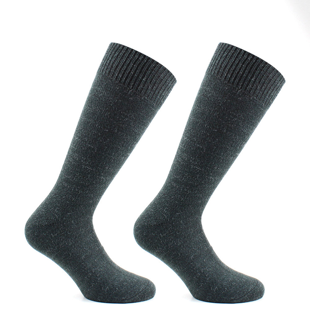 Monarch - 2 Pares Calcetines Fantasía Cashmere Liso