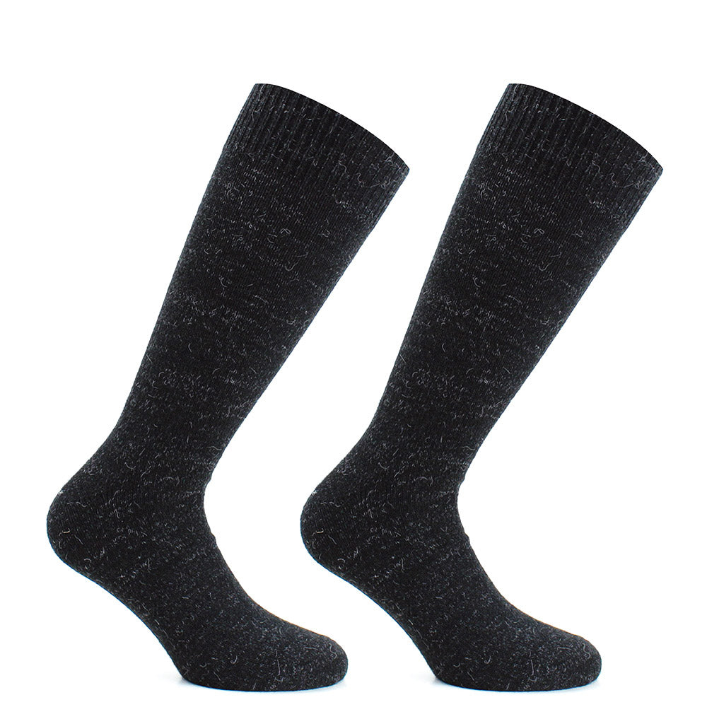 Monarch - 2 Pares Calcetines Fantasía Cashmere Liso