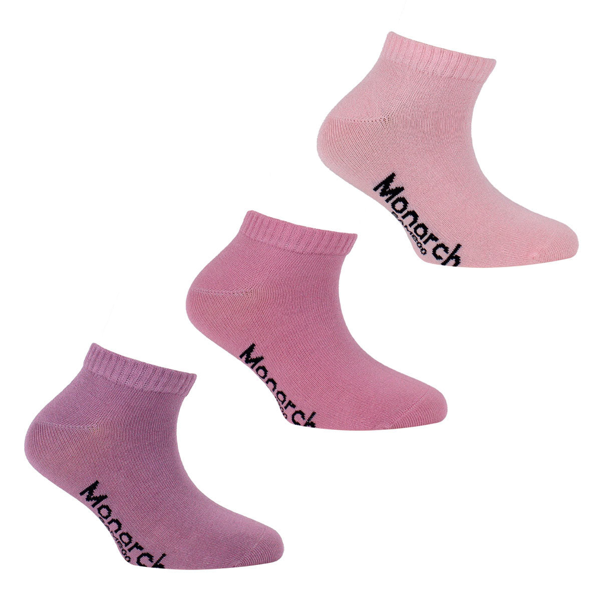 Calcetines deportivos lilas de mujer