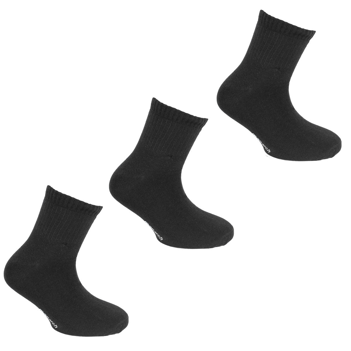 Monarch - 3 Pares Calcetín Bamboo 2/4 Liso