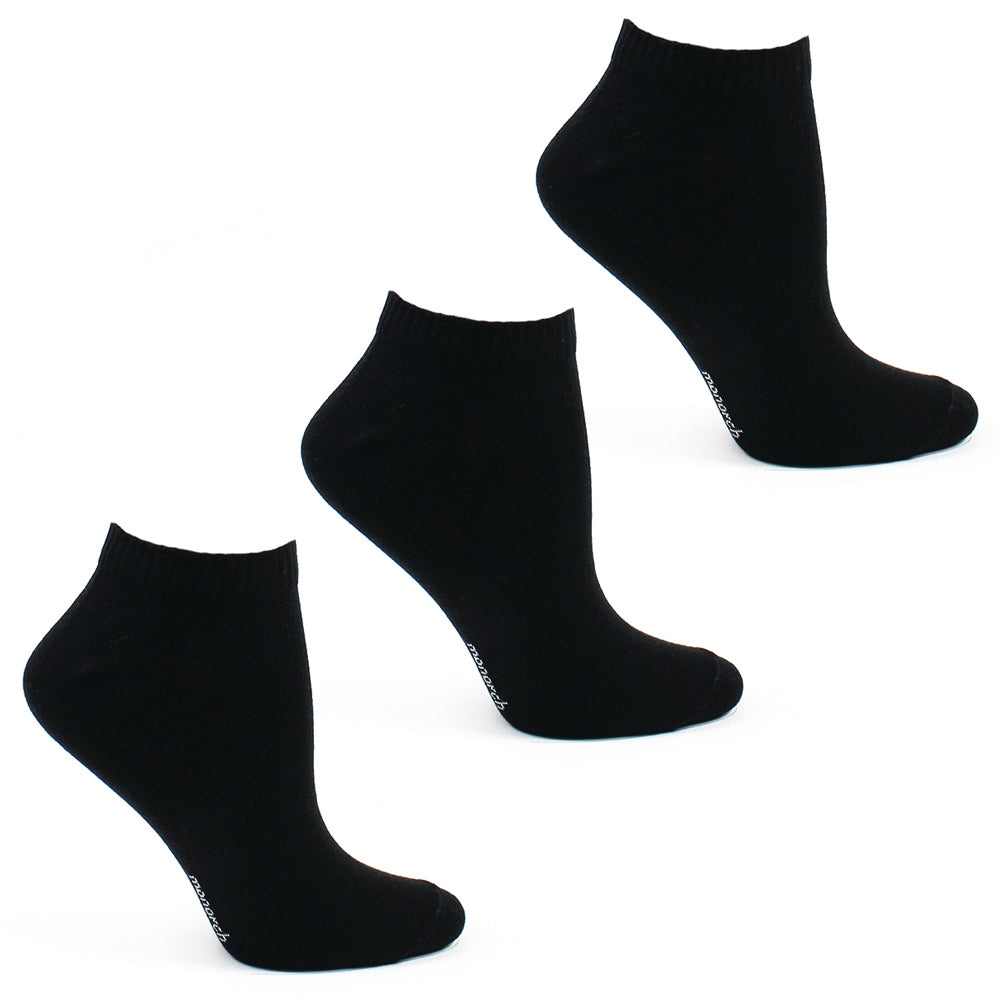 Monarch - 3 Pares Calcetín 0/4 Bamboo Esencial Liso