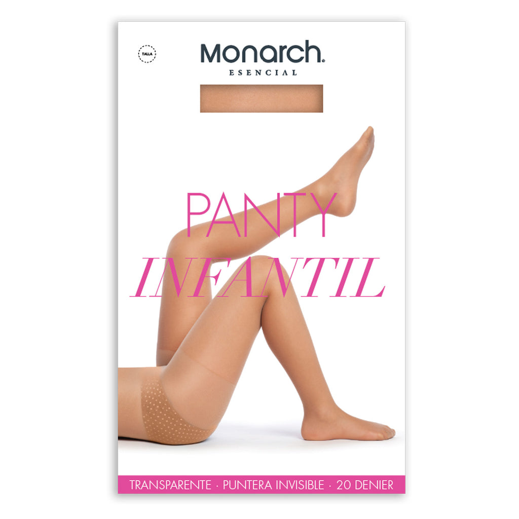 Monarch - Panty Infantil Transparente