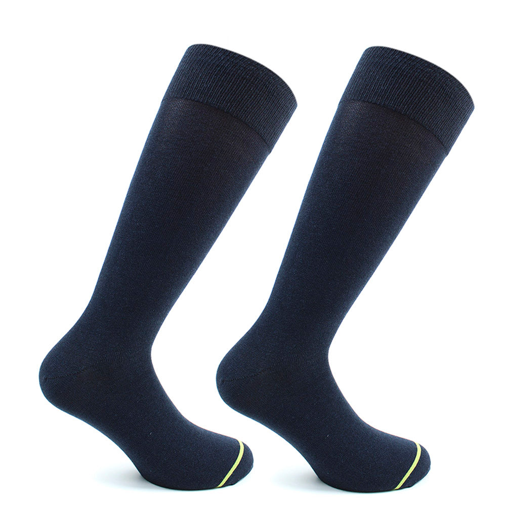 Monarch - 2 Pares Calcetines Bamboo Liso Hombre
