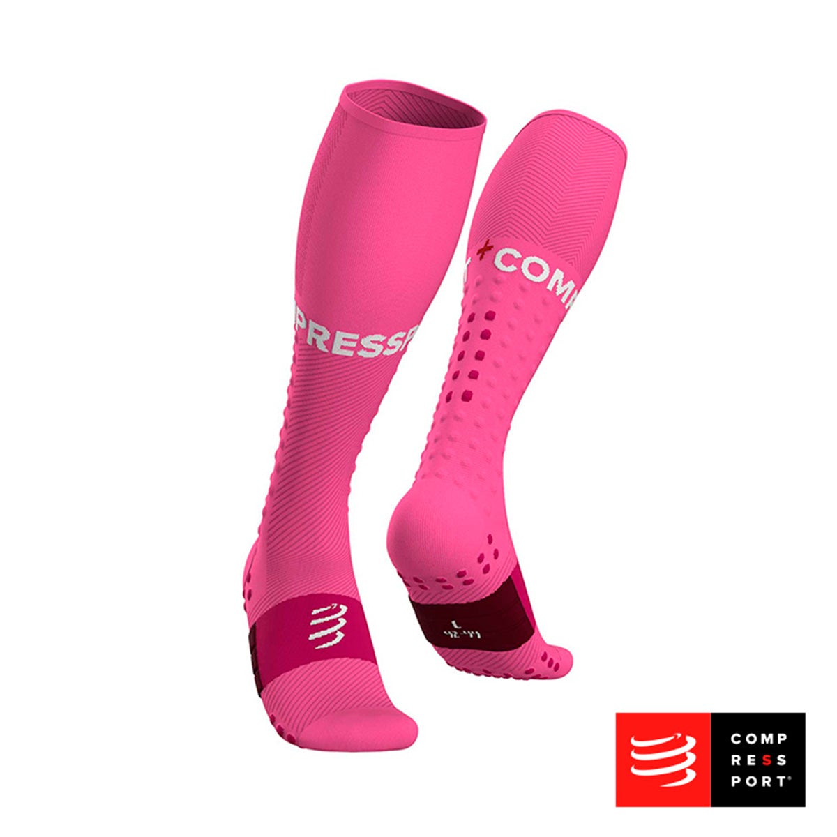 Compressport - Full Socks Run Pink