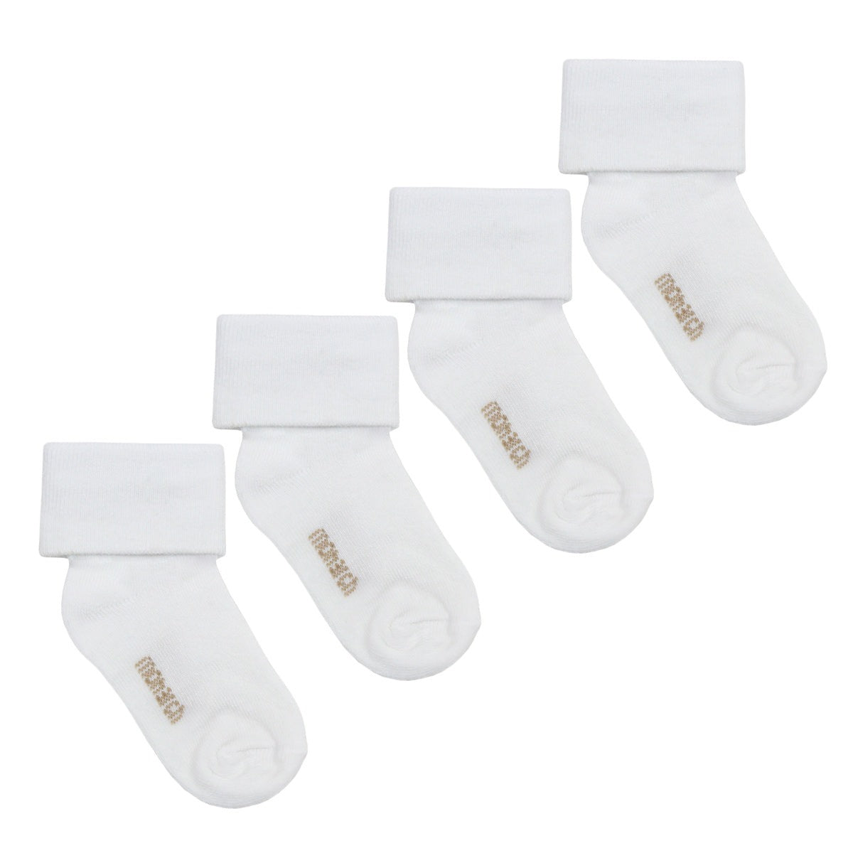 Monarch - 4 Pares Calcetines Bamboo Con Vuelta