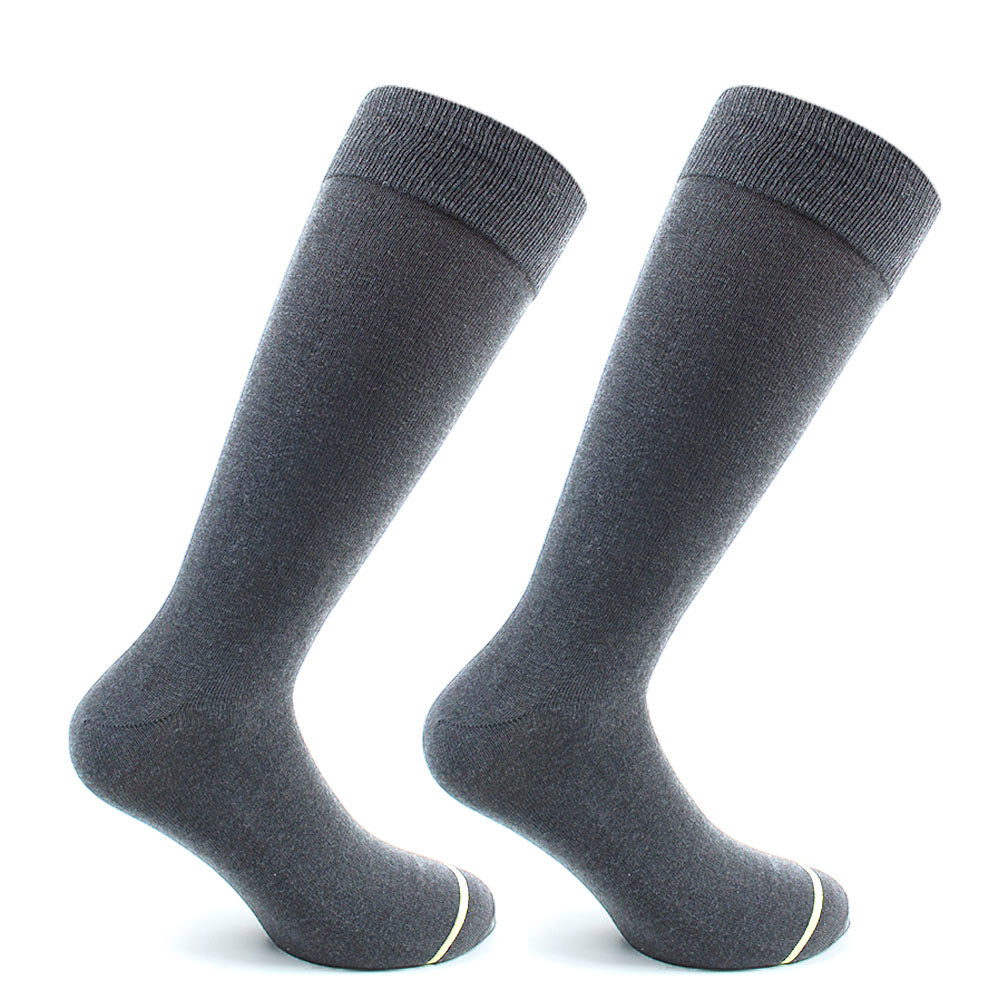 Monarch - 2 Pares Calcetines Bamboo Liso Hombre