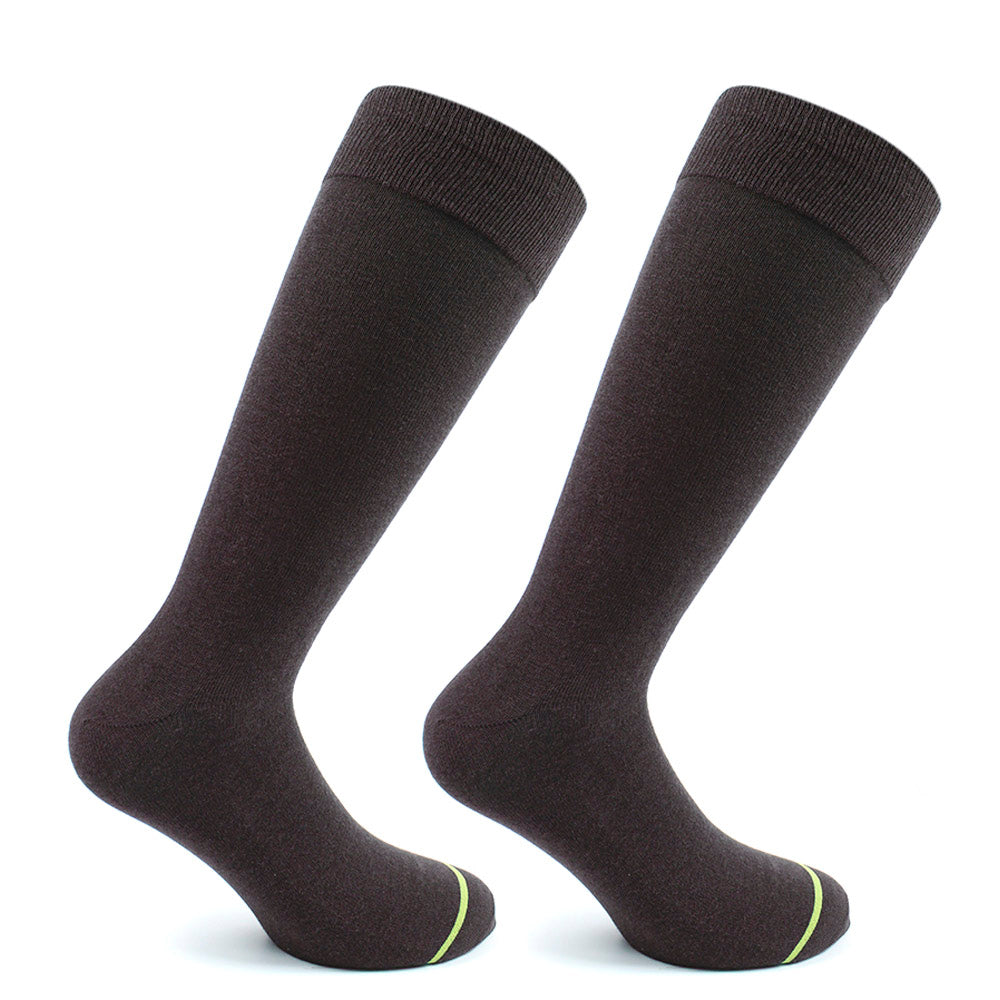 Monarch - 2 Pares Calcetines Bamboo Liso Hombre