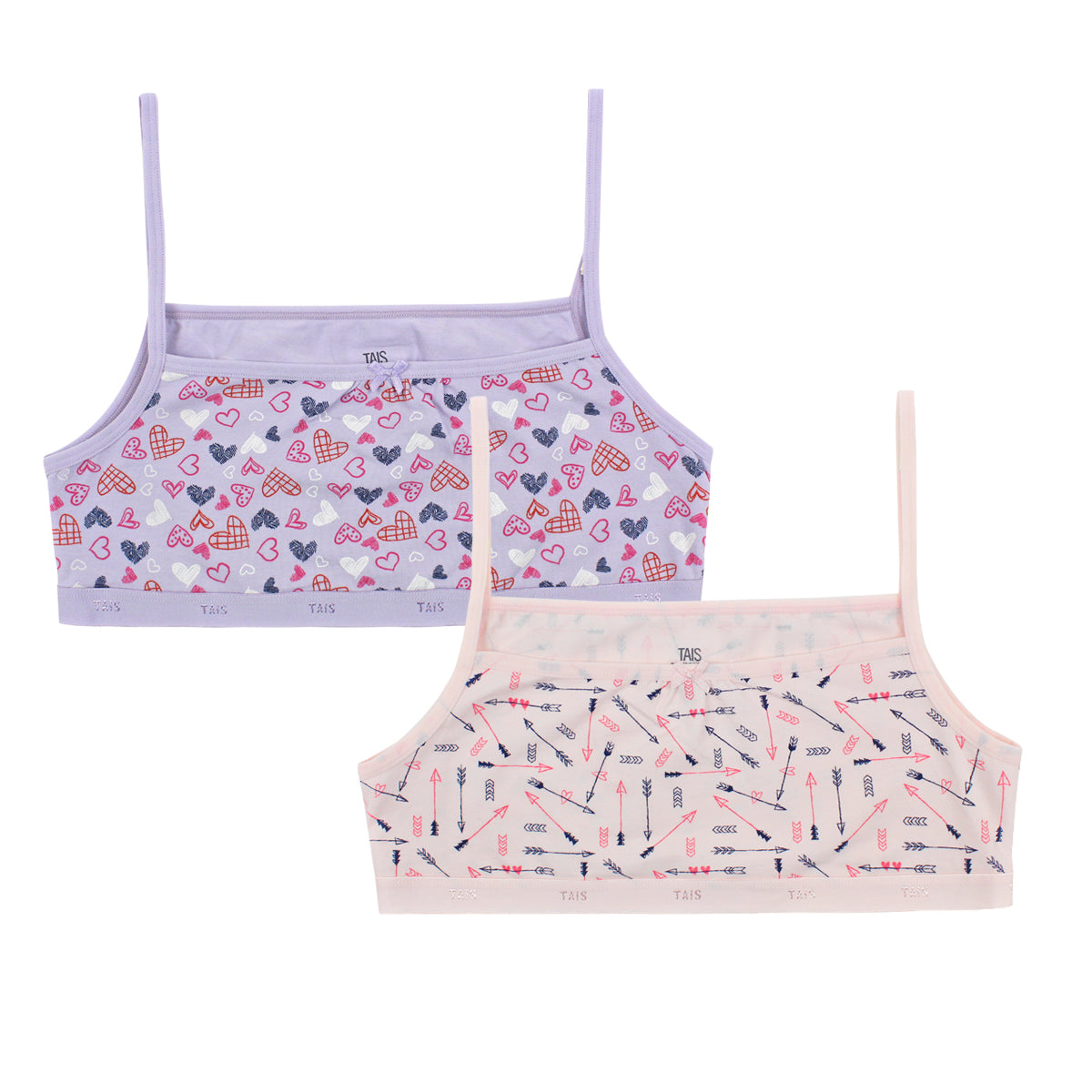 Tais - 2 Unidades Mi Primer Sostén Diseño Flechas