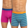 Tais - 2 Unidades Bóxer Algodón Spandex Diseño Petróleo