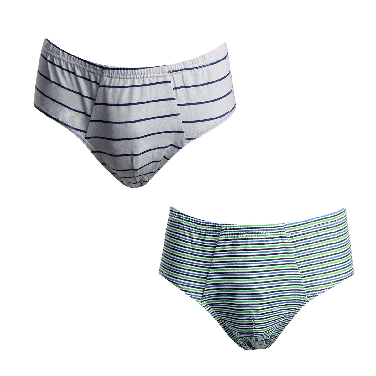 Tais - 2 Unidades Slip Infantil Algodón Print + Liso