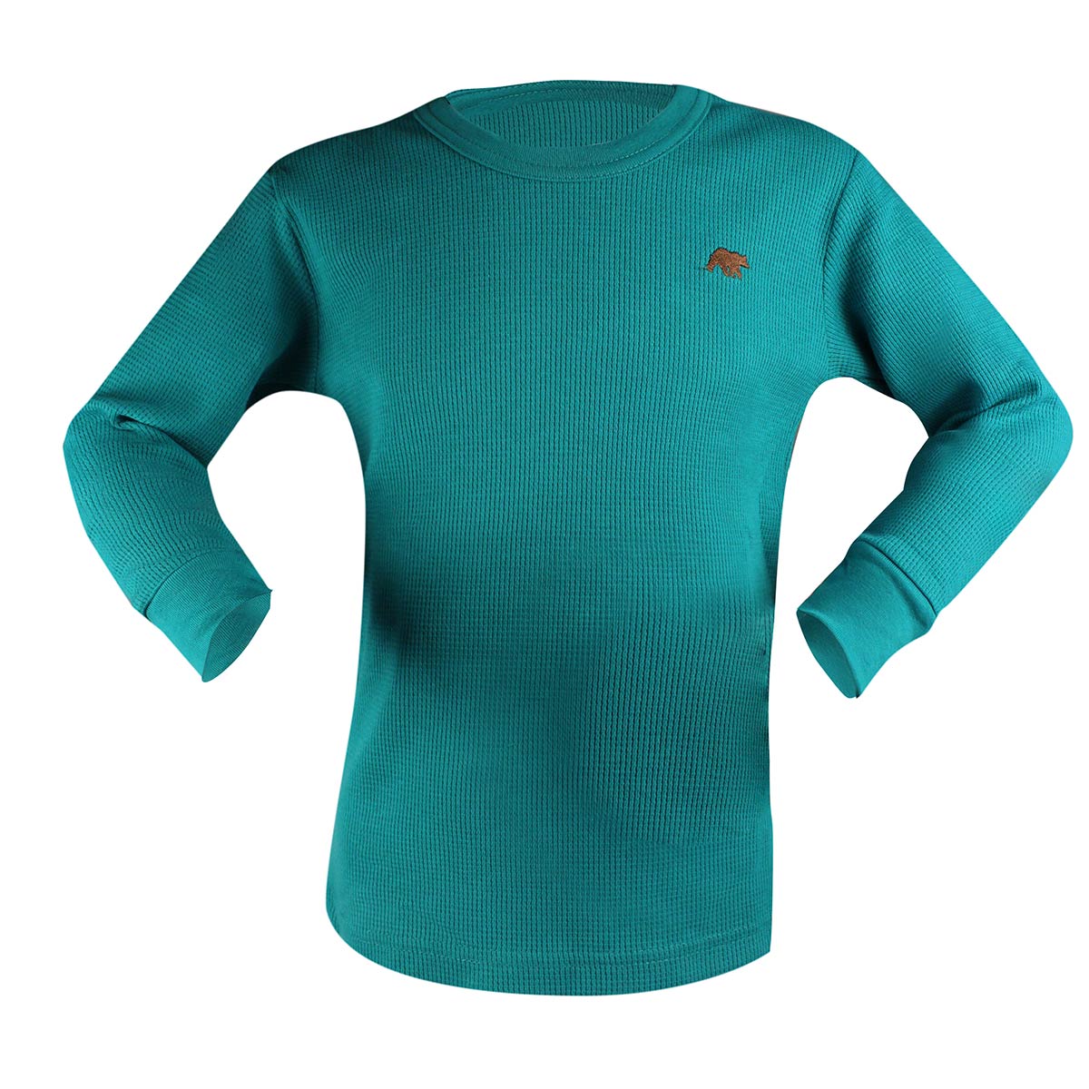 Tais - Camiseta Térmica Cuello Polo Algodón Tejido Panal Infantil