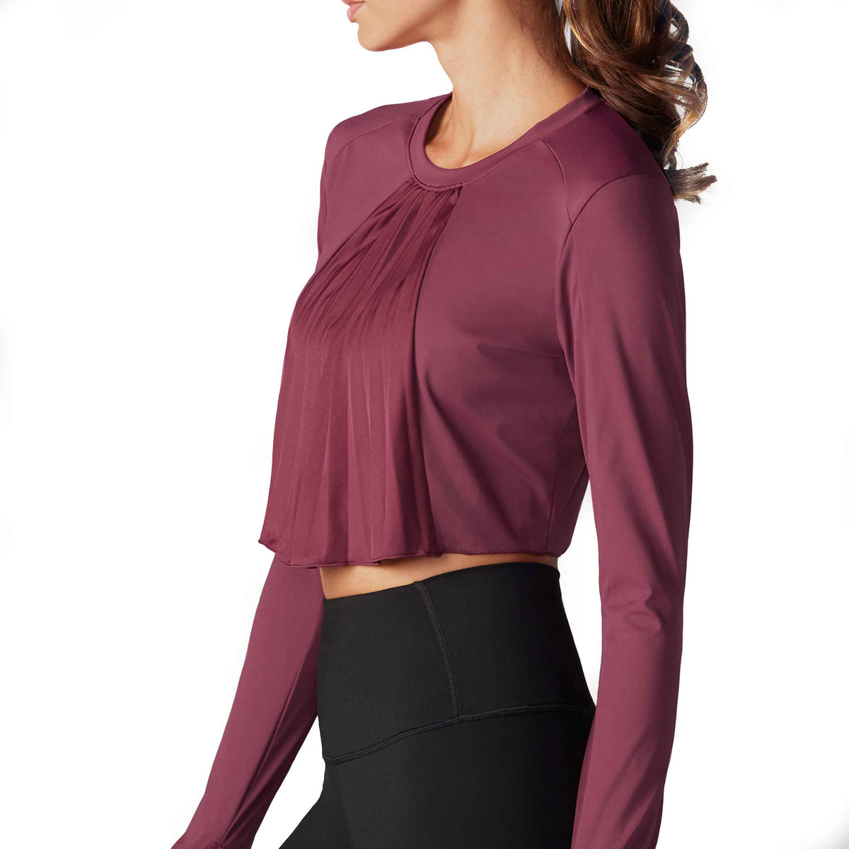 Tavi - Polera Pleated Long Sleeve