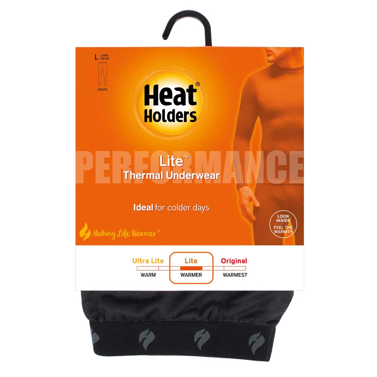 Heat Holders - Calzoncillo Largo Primera Capa Térmico Frio Medio Hombre