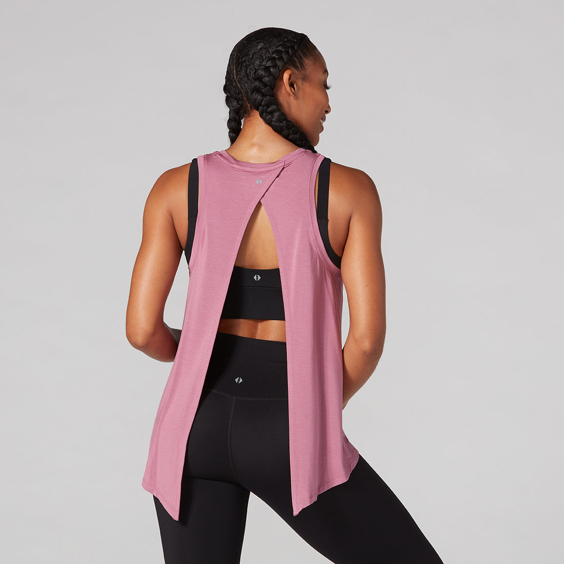 Tavi - Polera Tie Back Tank Berry