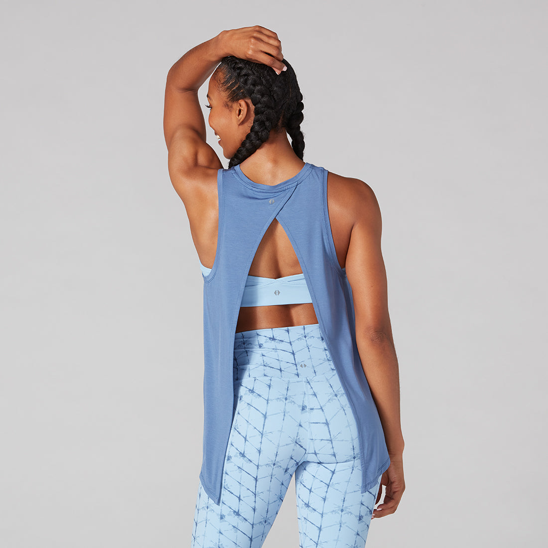 Tavi - Polera Tie Back Tank Azul