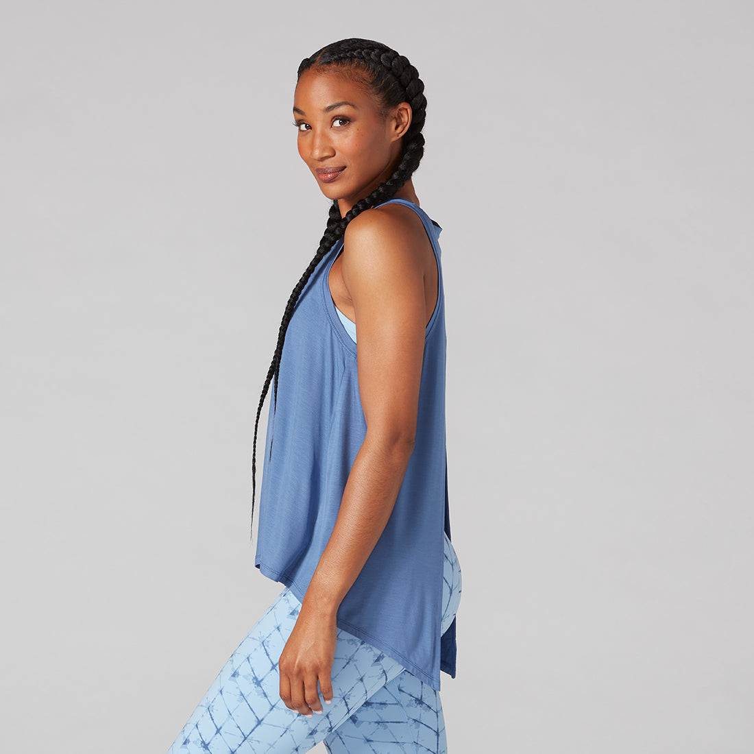 Tavi - Polera Tie Back Tank Azul