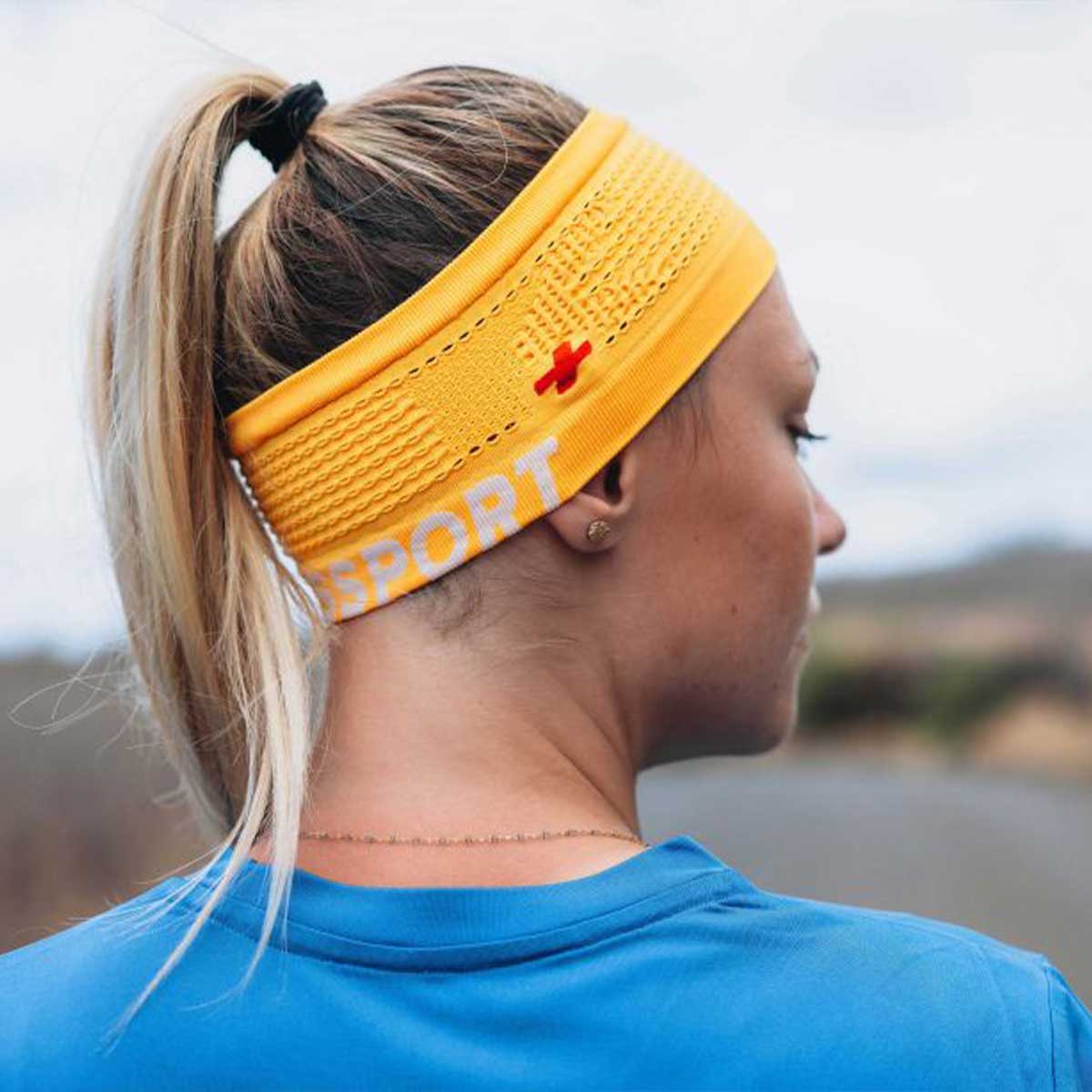 Compressport - Headband On/Off Amarillo