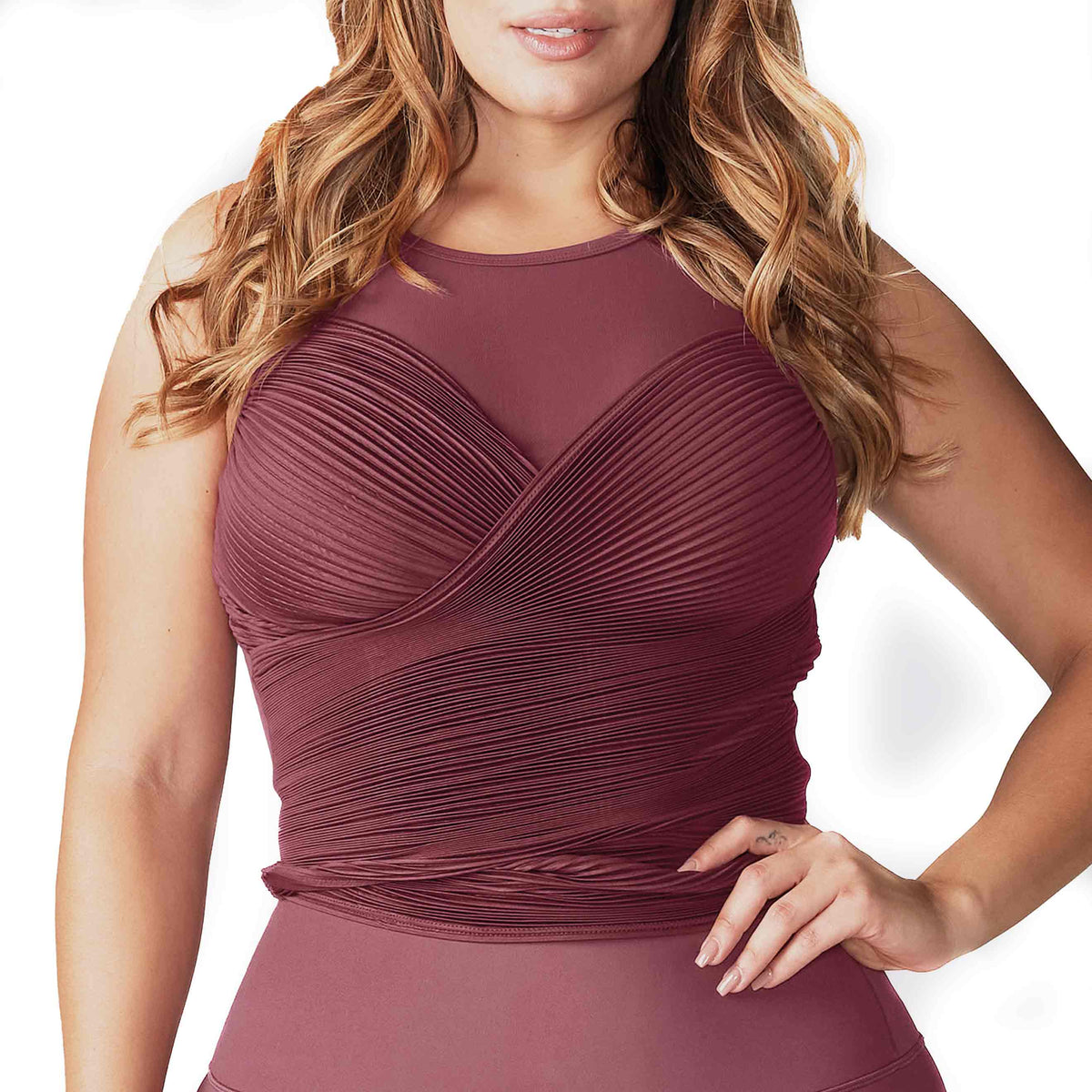 Tavi - Peto Pleated Bra Tank