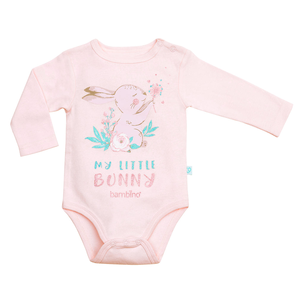 Bambino - Set 2 Body Manga Larga Conejo
