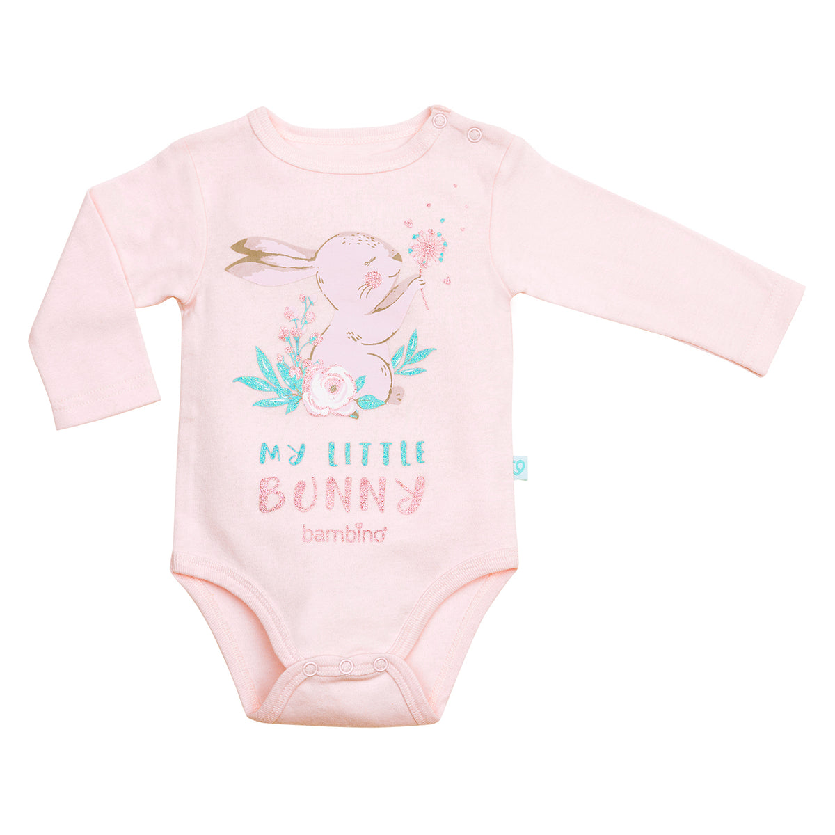 Bambino - Set 2 Body Manga Larga Conejo