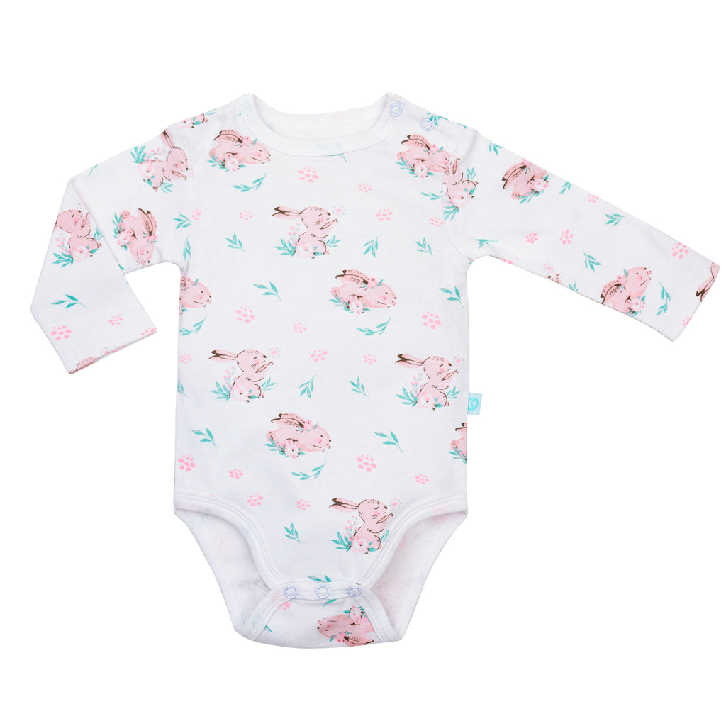 Bambino - Set 2 Body Manga Larga Conejo
