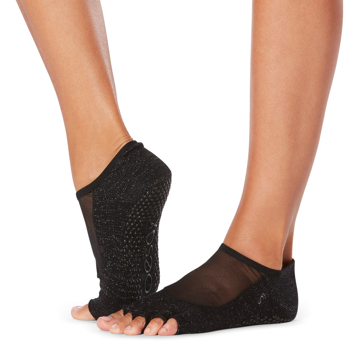 Toesox - Calcetín Antideslizante Luna Sin Dedos