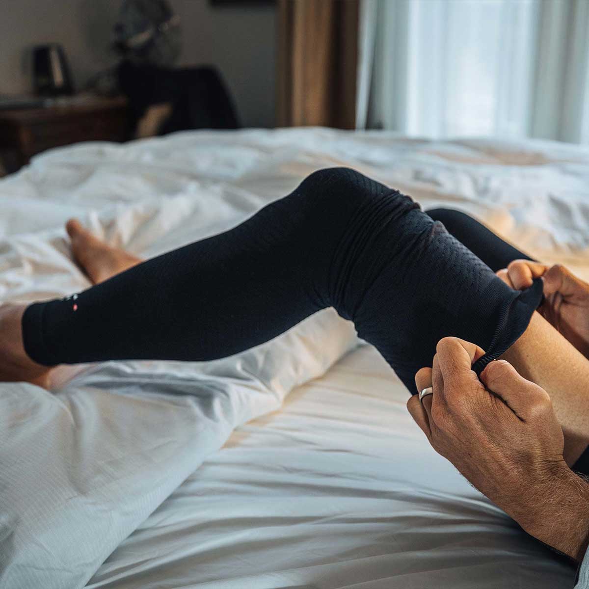 Compressport - Media Completas Black - MonarchChile