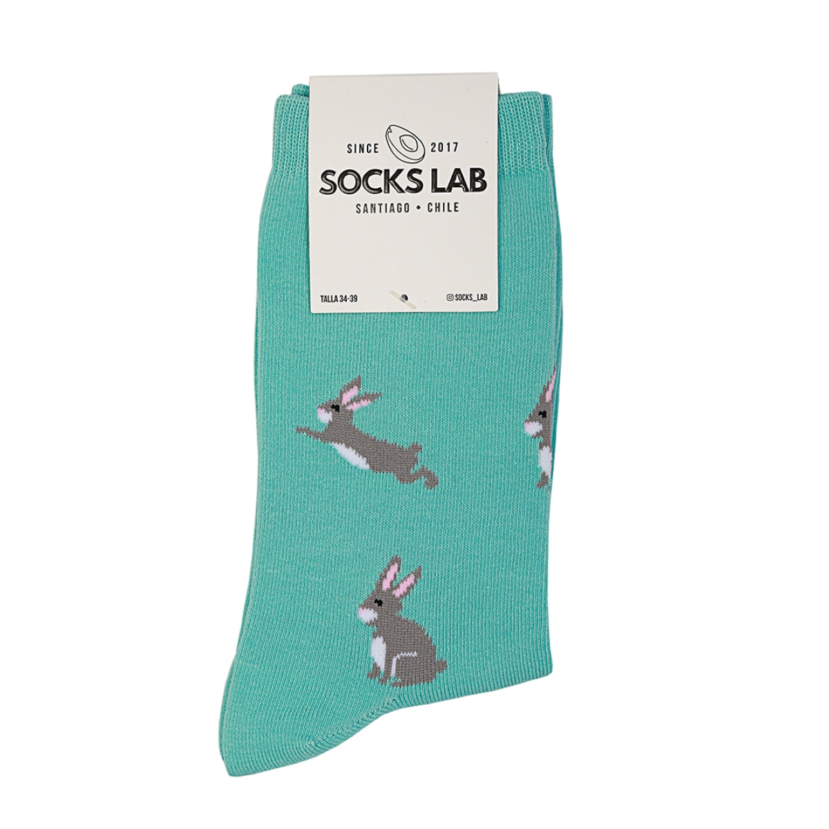 Socks Lab - Calcetín Algodón Peinado Conejos