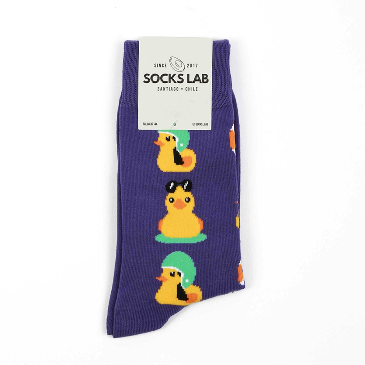 Socks Lab - Calcetín Algodón Peinado Patos
