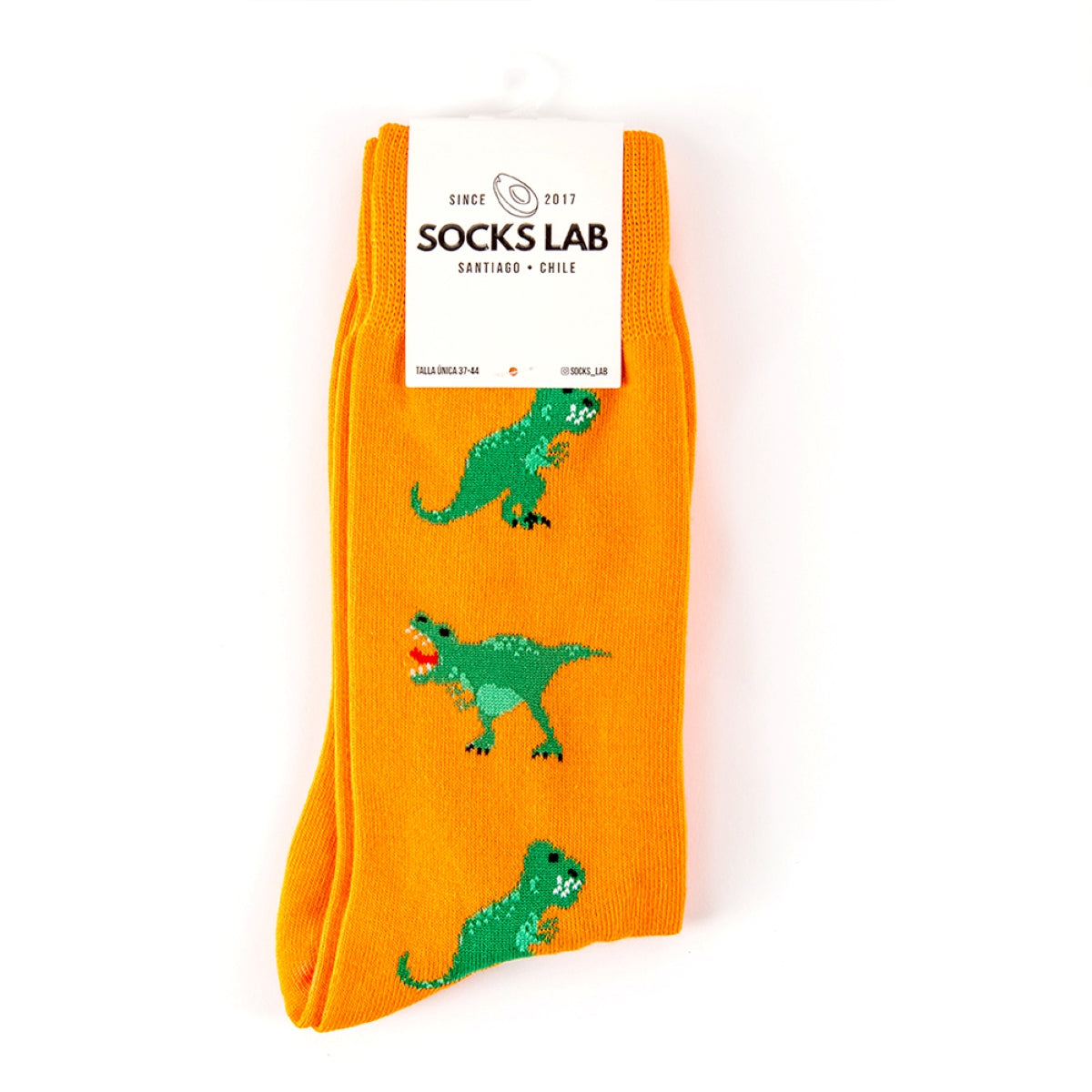 Socks Lab - Calcetín Algodón Peinado T Rex