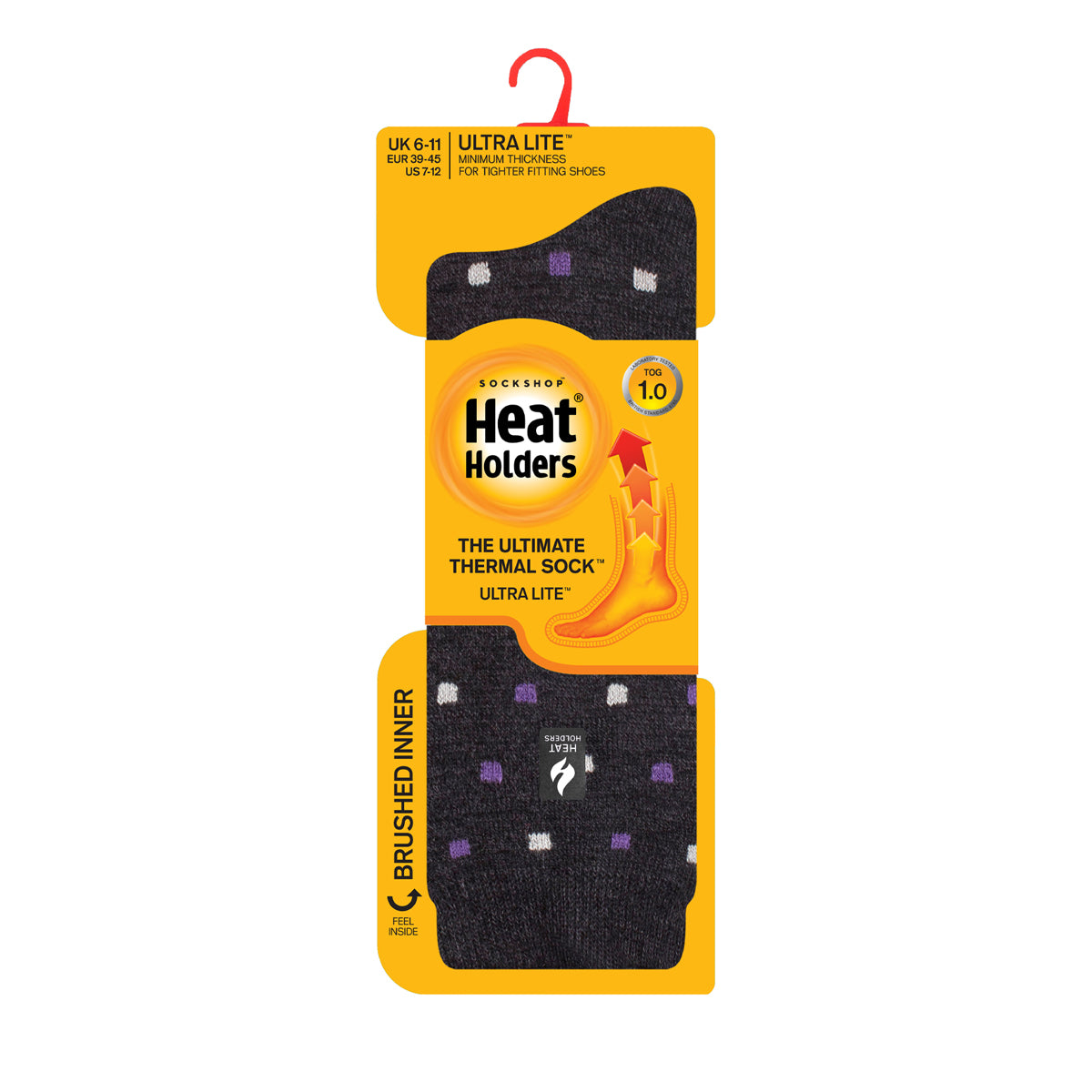 Heat Holders - Calcetin Ultra Lite Micro Square Zadar