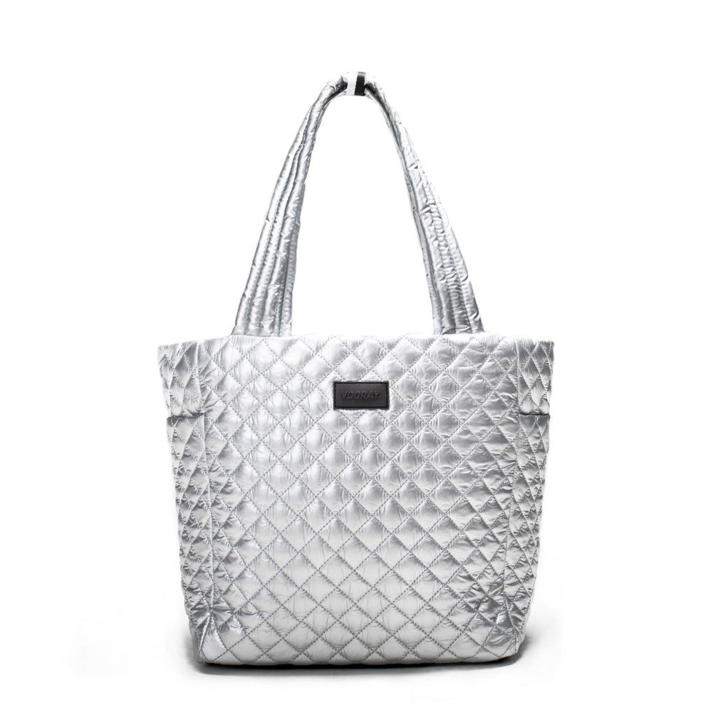 Vooray - Tote Naomi Acolchado Plateado