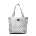 Vooray - Tote Naomi Acolchado Plateado