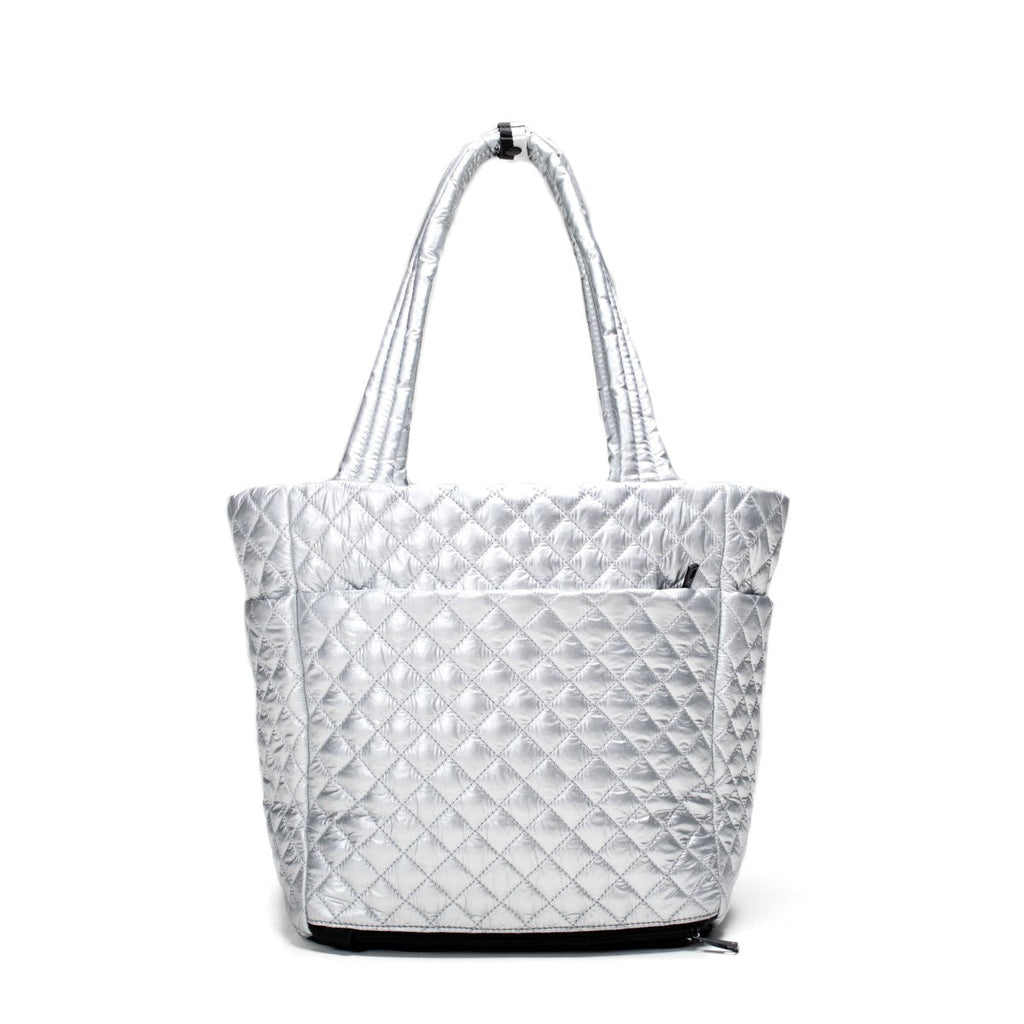 Vooray - Tote Naomi Acolchado Plateado