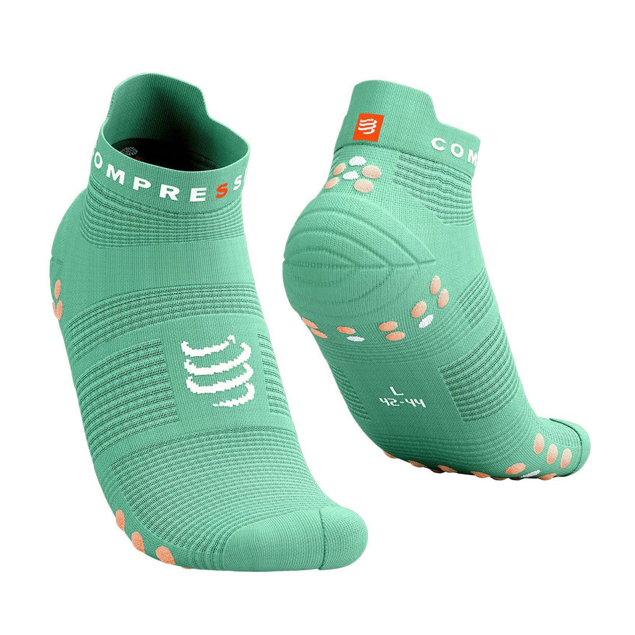 Compressport - Calcetín Pro Racing Socks V4.0 Run Low Menta